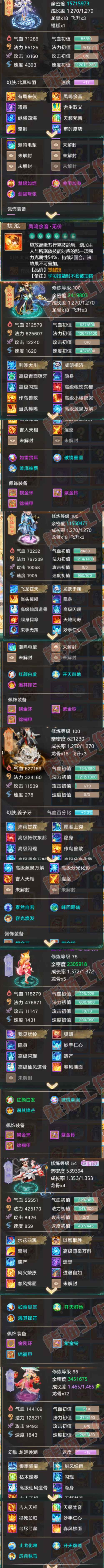 65771大话西游账号详情图5