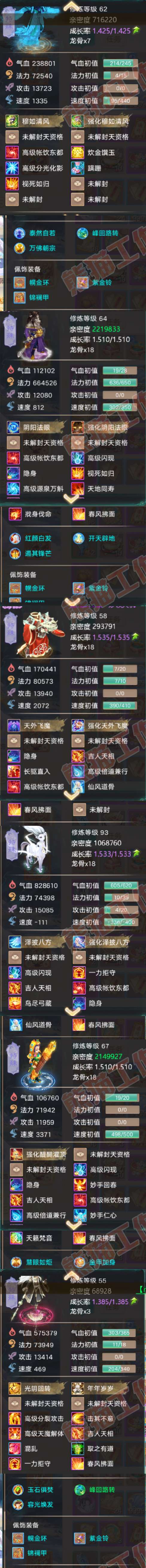 A1993大话西游账号详情图8