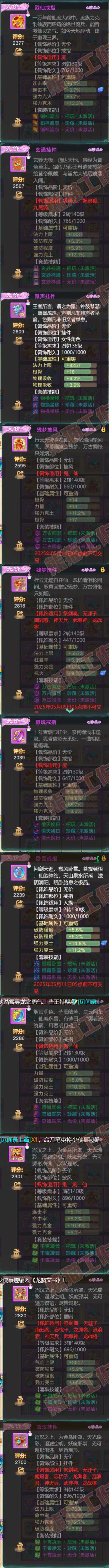 .8898大话西游账号详情图5