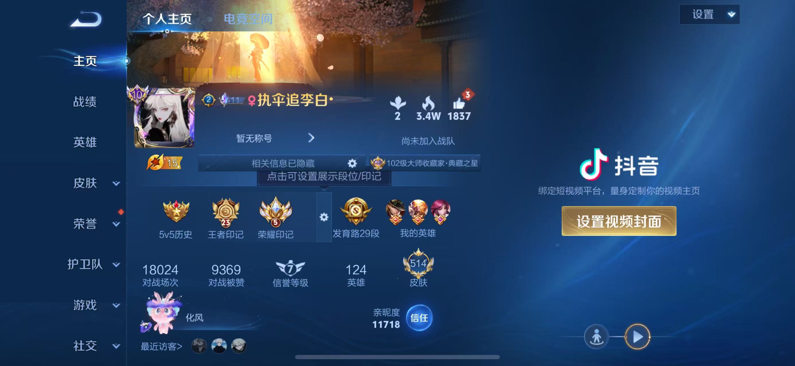 WZ396998王者荣耀账号详情图1