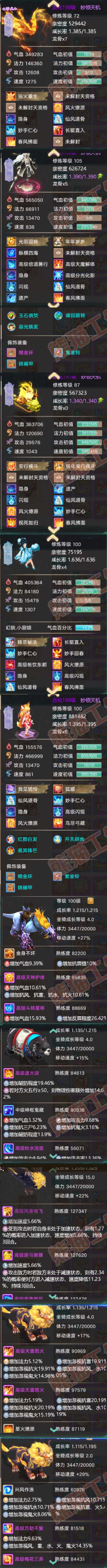 F6662大话西游账号详情图7