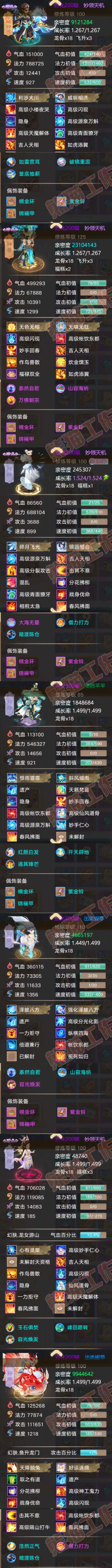 93063大话西游账号详情图5