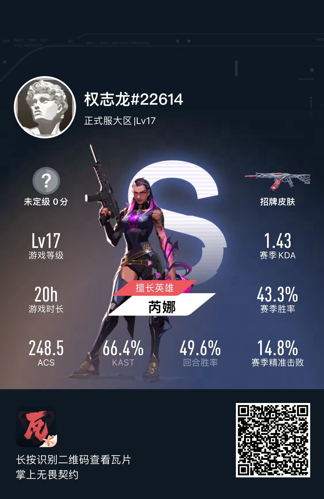 WWQ33086无畏契约账号详情图6