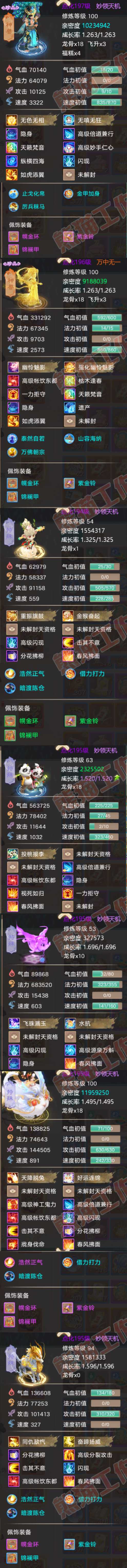 26079大话西游账号详情图5