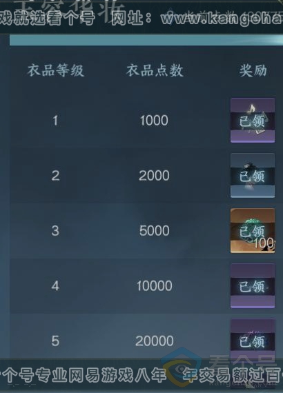 NSH310796逆水寒手游账号详情图27