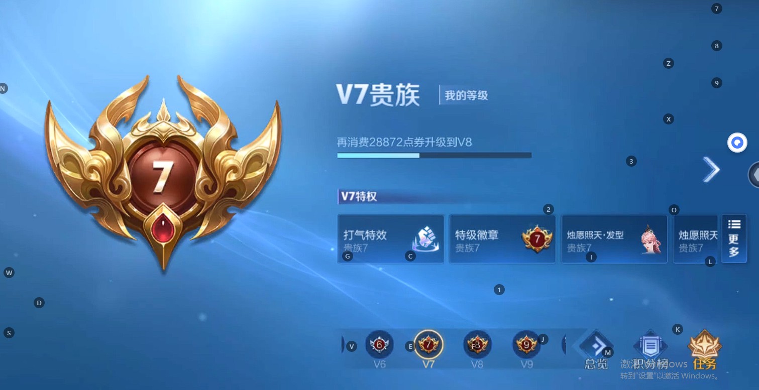 WZ3103767王者荣耀账号详情图12