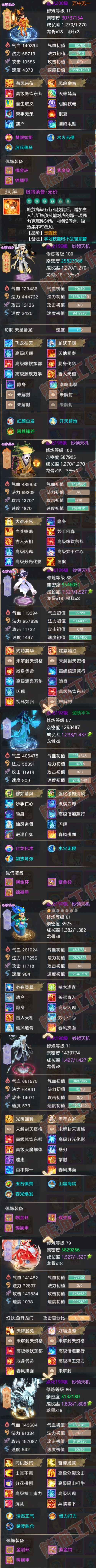 S2034大话西游账号详情图6