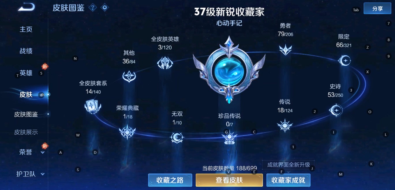 WZ3103983王者荣耀账号详情图8