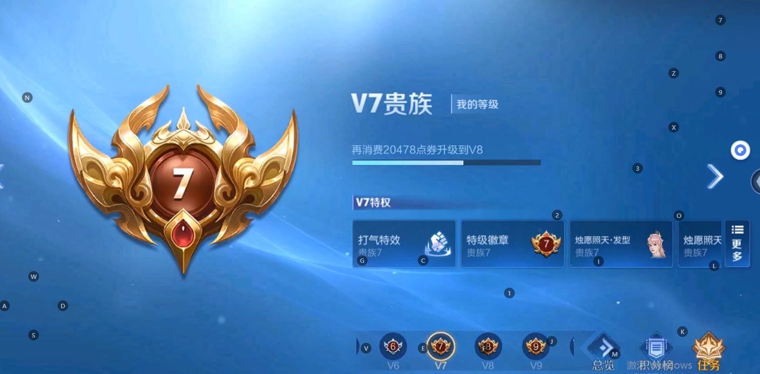 WZ3105073王者荣耀账号详情图13