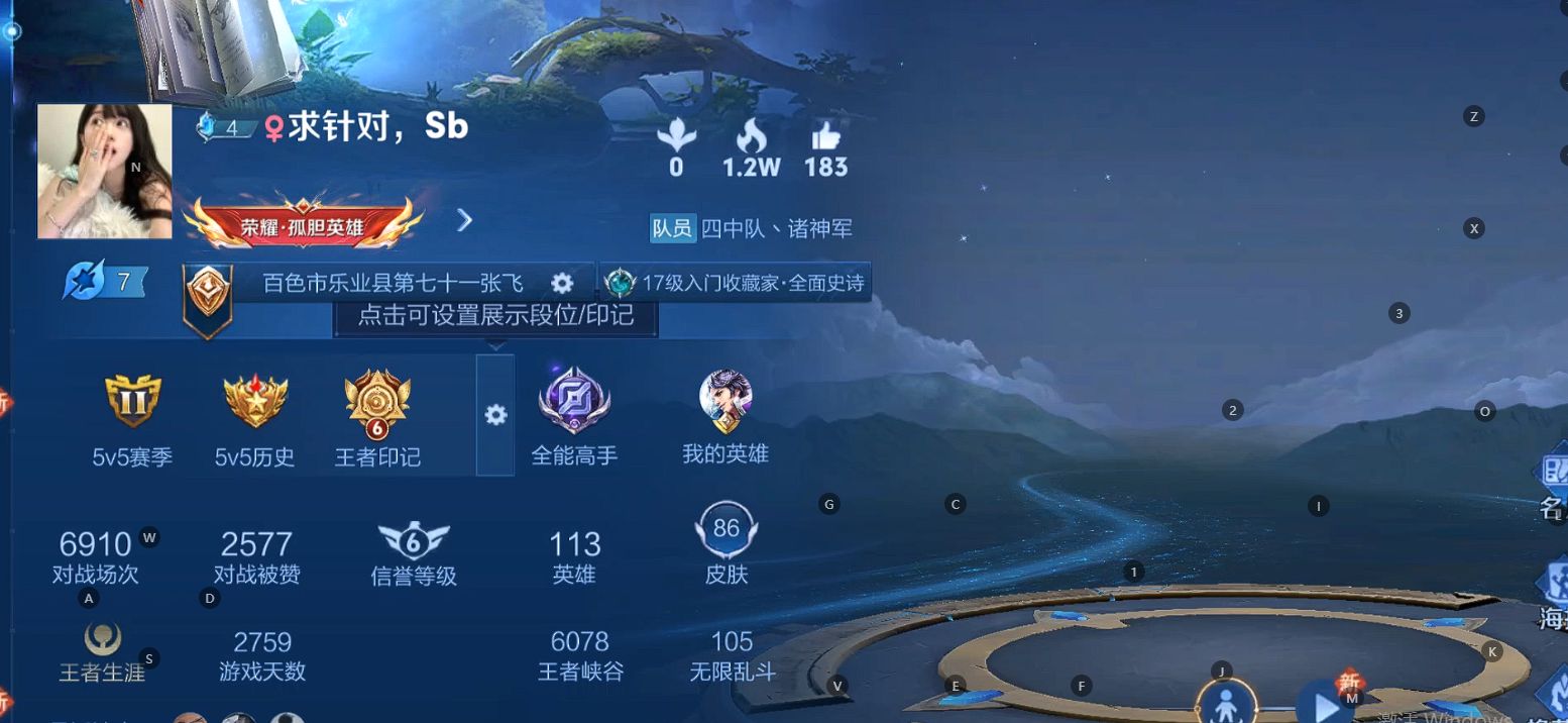 WZ3105074王者荣耀账号详情图5