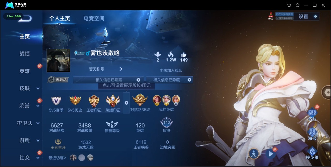 WZ3106035王者荣耀账号详情图5