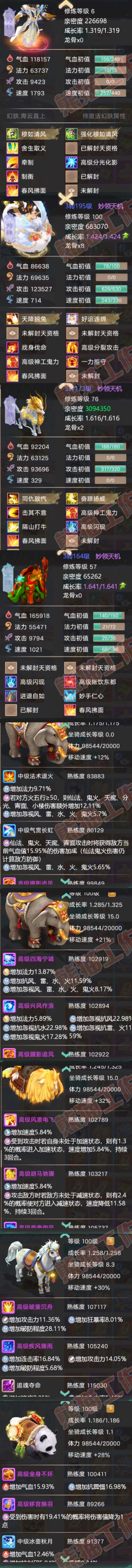 34790大话西游账号详情图6 34790大话西游账号详情图6