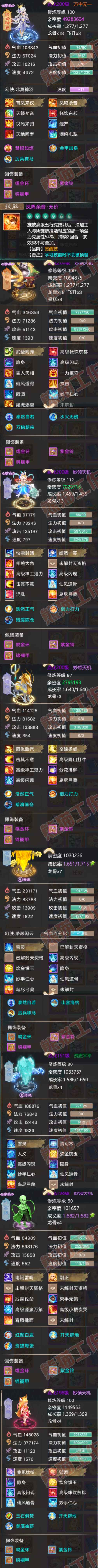 52519大话西游账号详情图6 52519大话西游账号详情图6