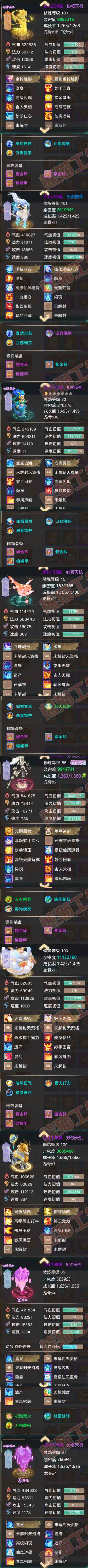 26087大话西游账号详情图7 26087大话西游账号详情图7