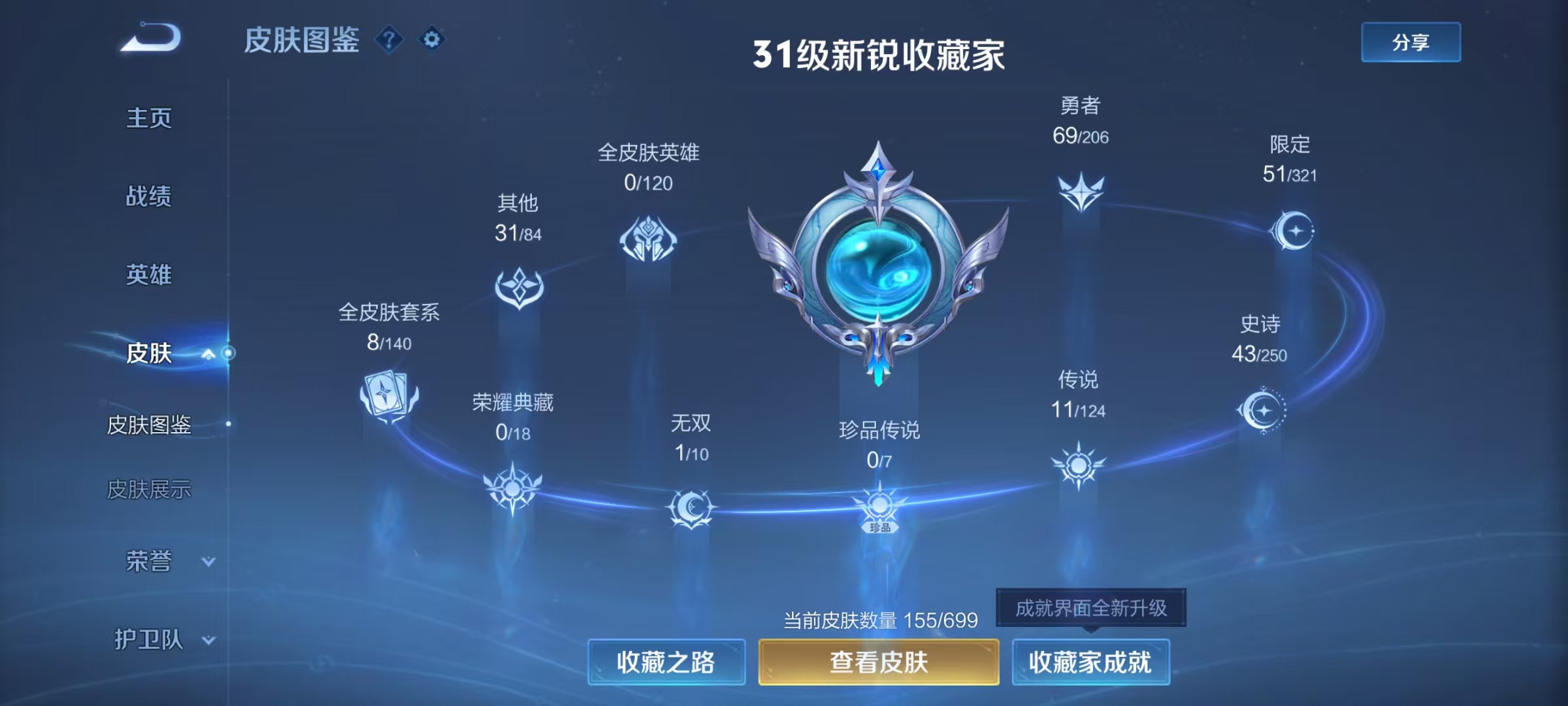 WZ3108880王者荣耀账号详情图7