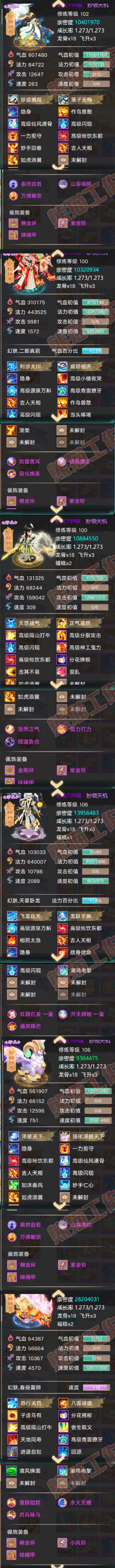 65797大话西游账号详情图6 65797大话西游账号详情图6