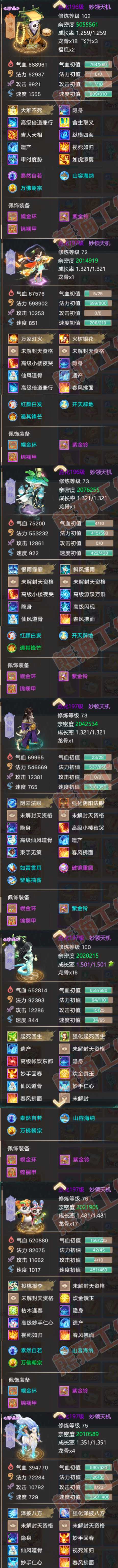 93152大话西游账号详情图5 93152大话西游账号详情图5