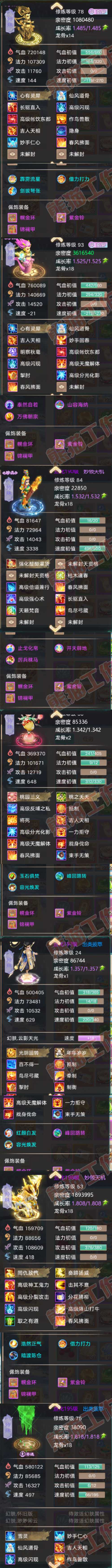 16241大话西游账号详情图9 16241大话西游账号详情图9