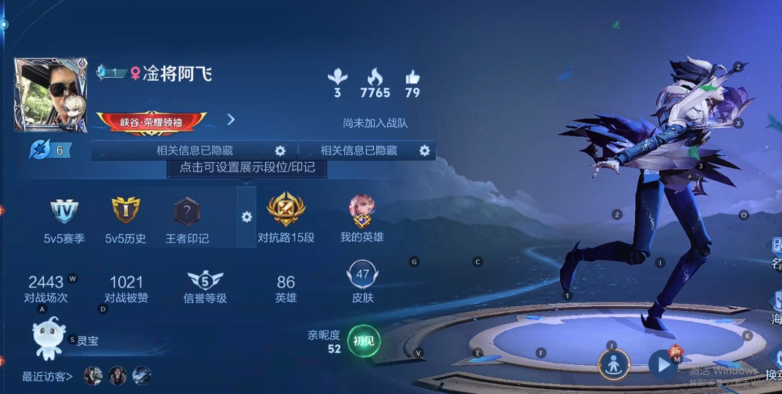 WZ3114311王者荣耀账号详情图3 WZ3114311王者荣耀账号详情图3