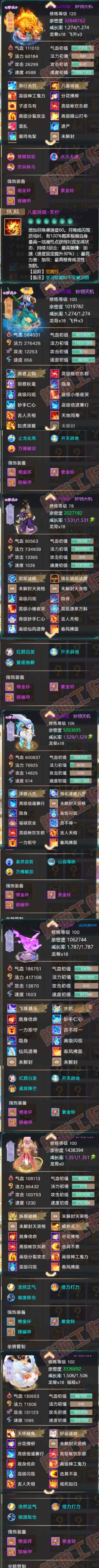 34797大话西游账号详情图5 34797大话西游账号详情图5