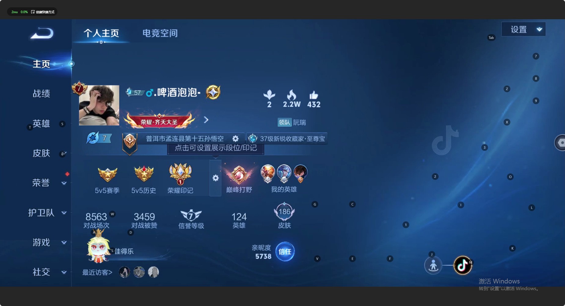 WZ3117881王者荣耀账号详情图7 WZ3117881王者荣耀账号详情图7