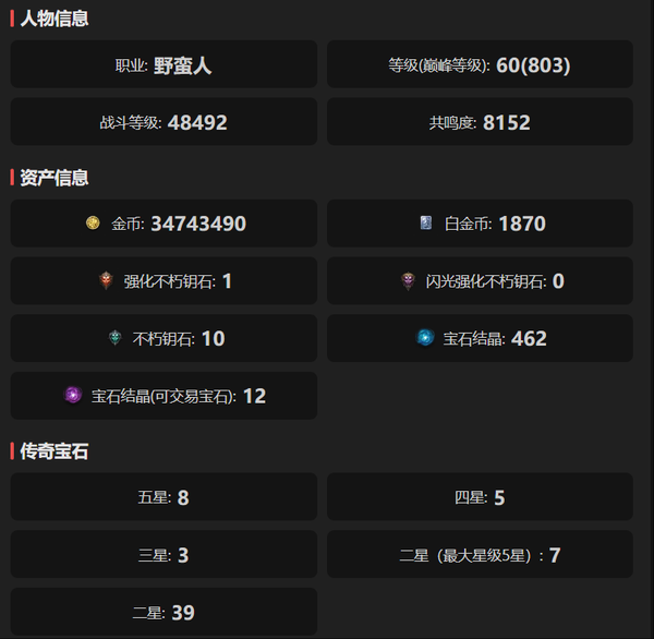 暗黑不朽账号官服桑德罗巅峰803  野蛮人   共鸣8152