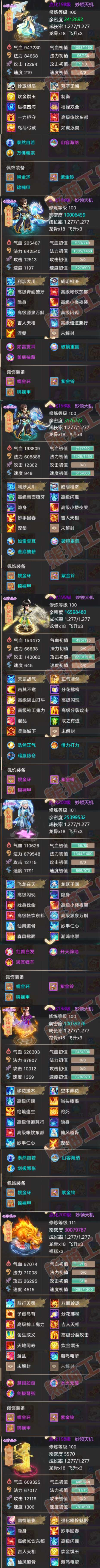 S2042大话西游账号详情图5 S2042大话西游账号详情图5