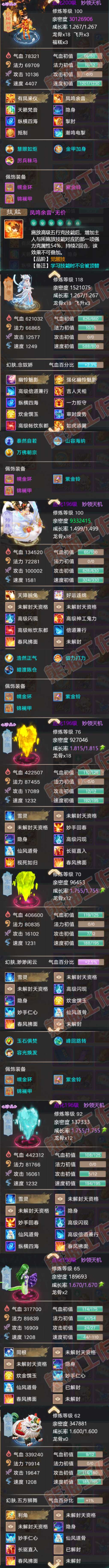 52530大话西游账号详情图5 52530大话西游账号详情图5