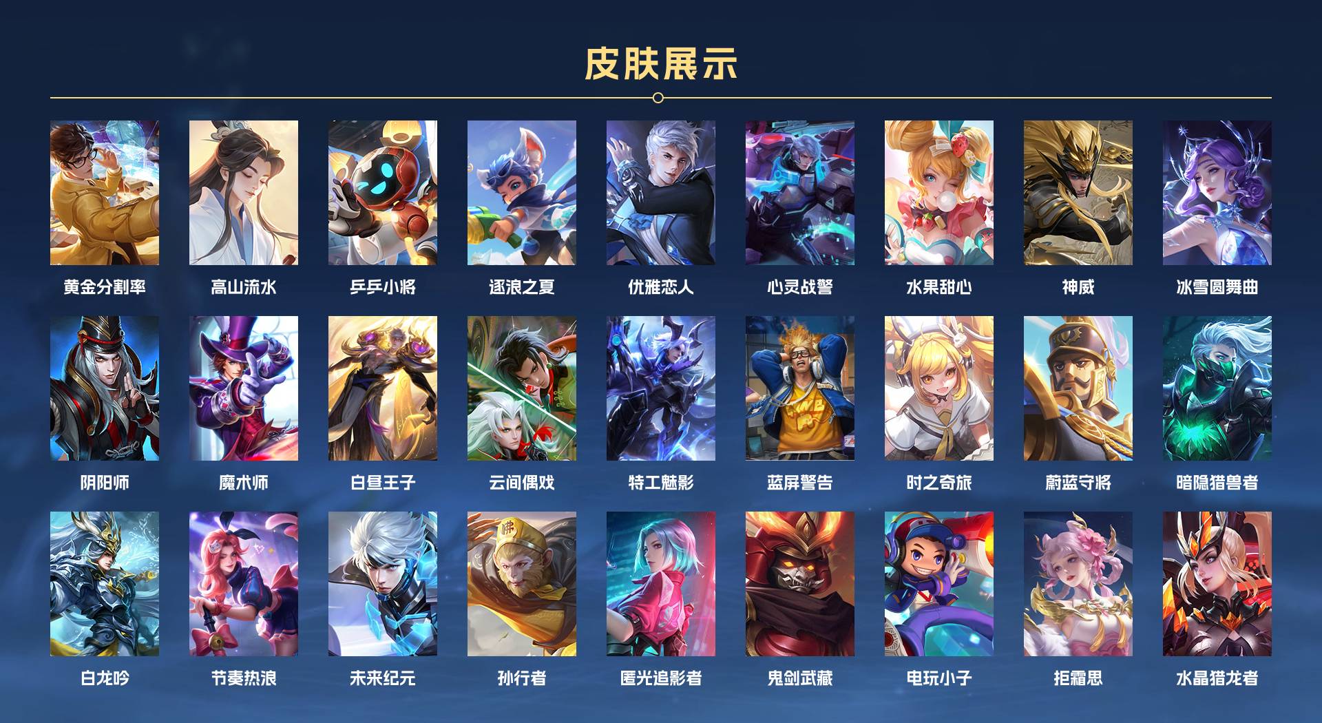 WZ3123239王者荣耀账号详情图2 WZ3123239王者荣耀账号详情图2