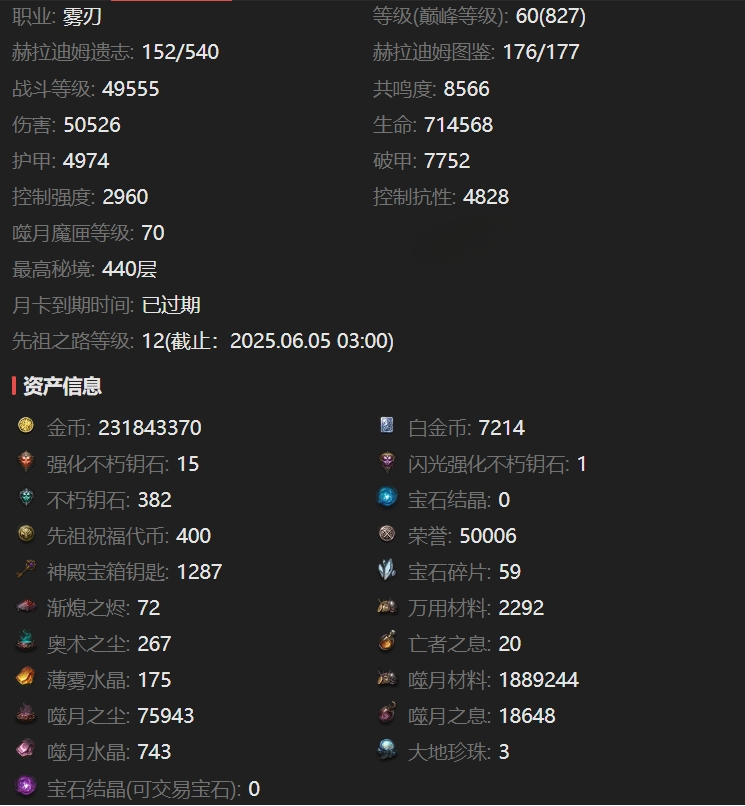 AH22629暗黑不朽账号详情图2 AH22629暗黑不朽账号详情图2