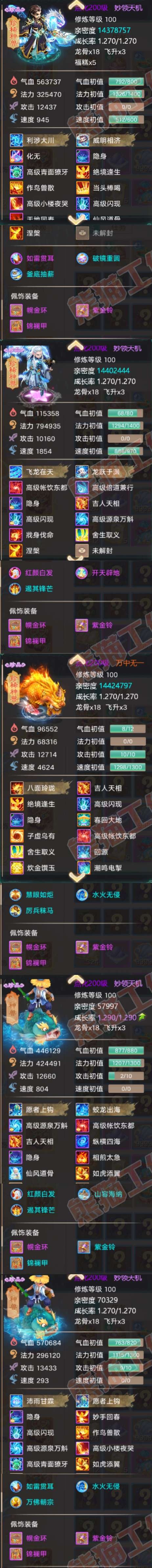 S2046大话西游账号详情图5 S2046大话西游账号详情图5