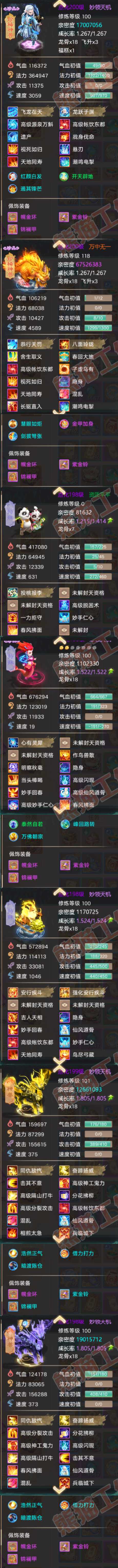 S2048大话西游账号详情图6 S2048大话西游账号详情图6