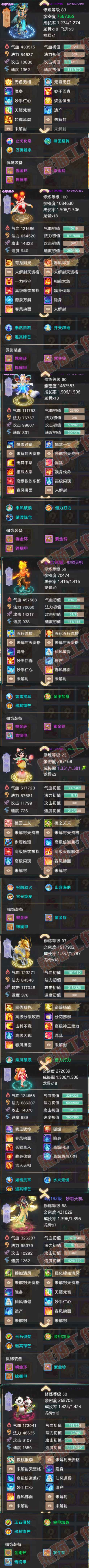 8934.大话西游账号详情图5 8934.大话西游账号详情图5