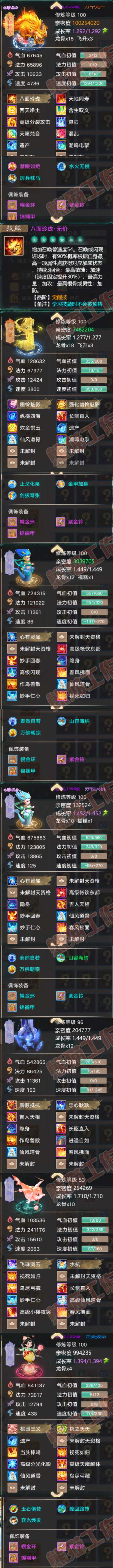 52539大话西游账号详情图5 52539大话西游账号详情图5