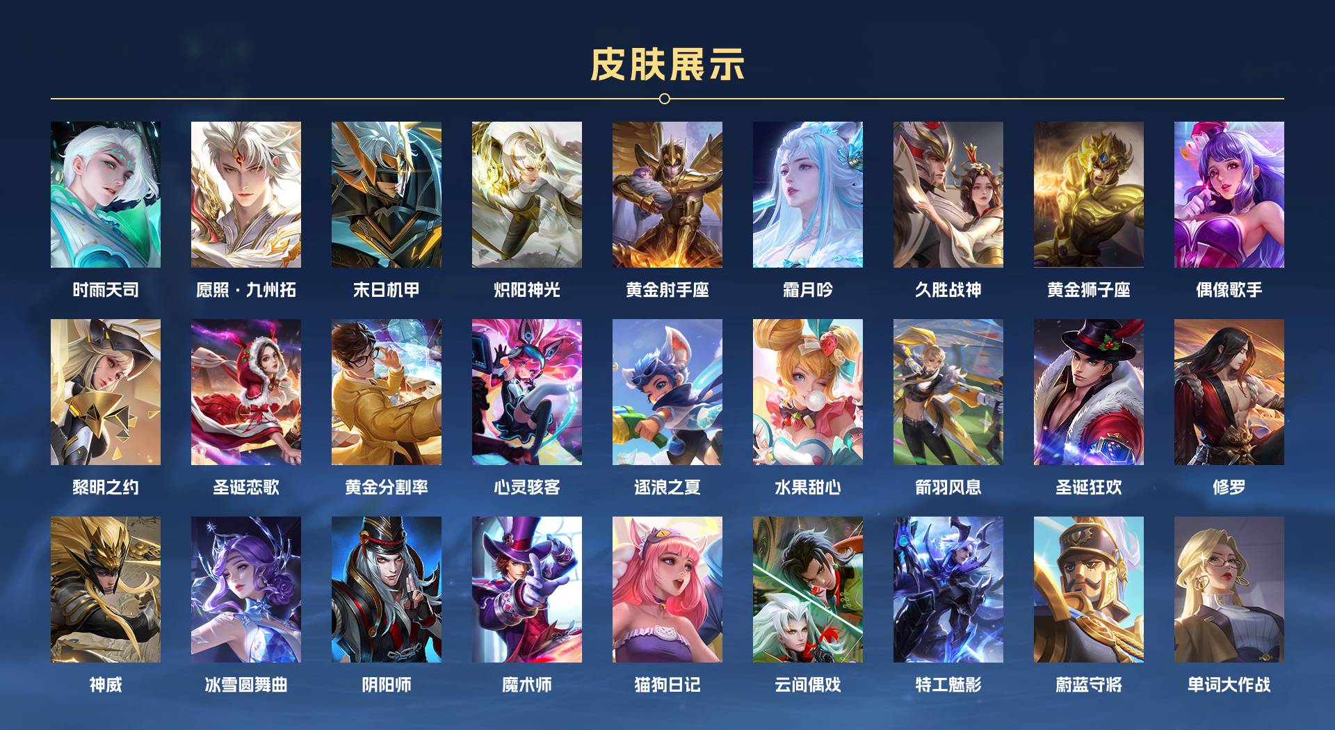 WZ3130106王者荣耀账号详情图2 WZ3130106王者荣耀账号详情图2