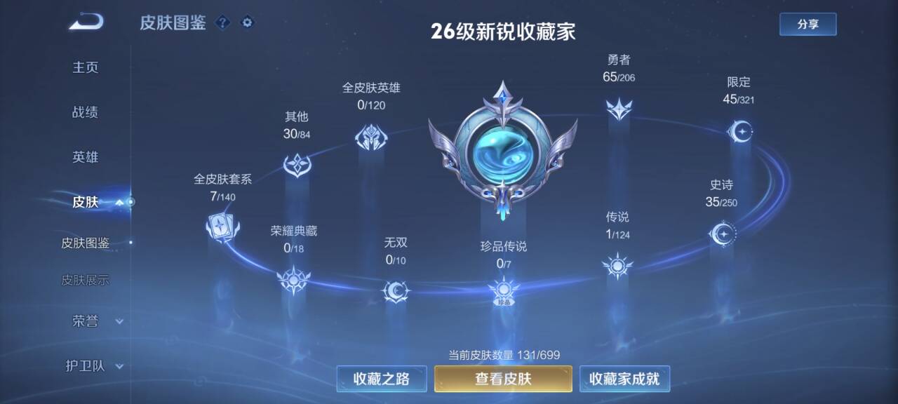 WZ3131877王者荣耀账号详情图7 WZ3131877王者荣耀账号详情图7