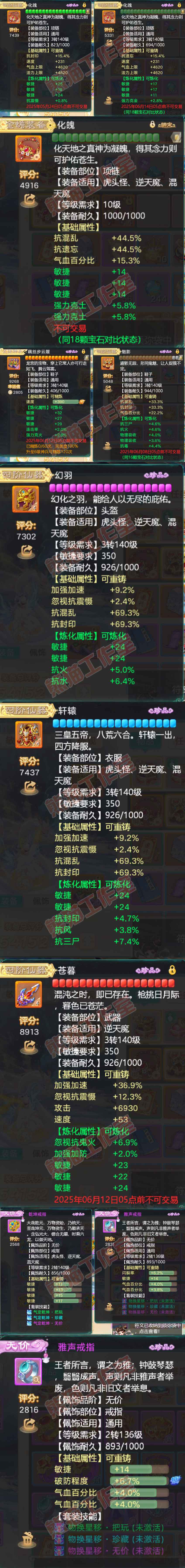 F6711大话西游账号详情图4 F6711大话西游账号详情图4