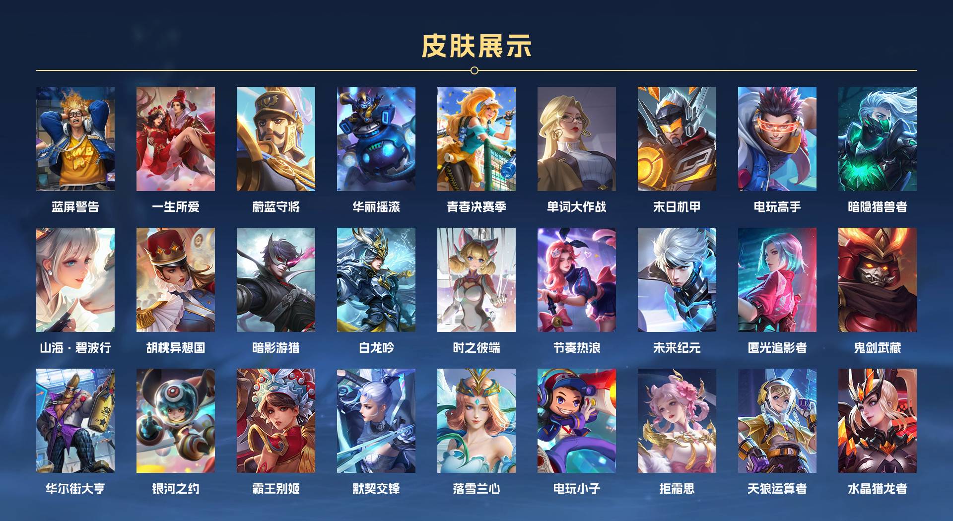 WZ3110161王者荣耀账号详情图3 WZ3110161王者荣耀账号详情图3