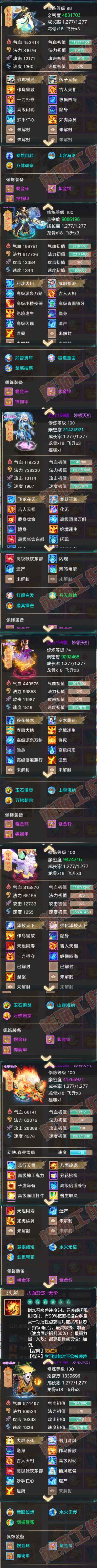 F6719大话西游账号详情图5
