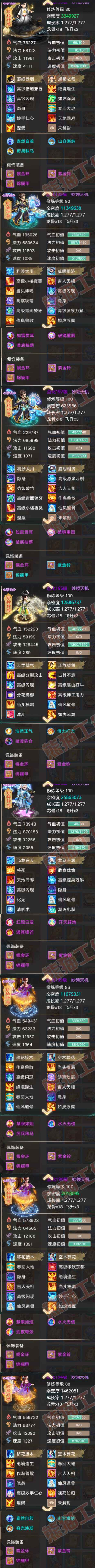 A2016大话西游账号详情图6