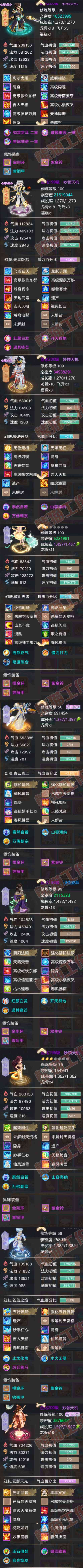 A2018大话西游账号详情图6 A2018大话西游账号详情图6