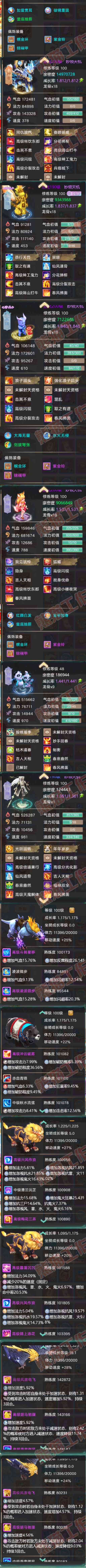 26034大话西游账号详情图7 26034大话西游账号详情图7