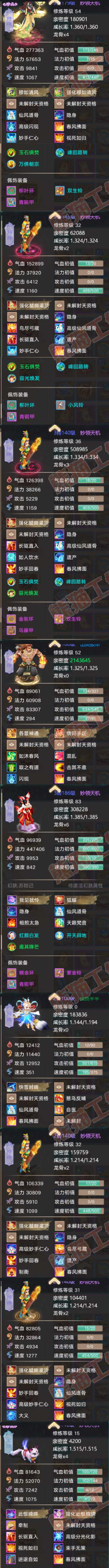 F6722大话西游账号详情图6 F6722大话西游账号详情图6
