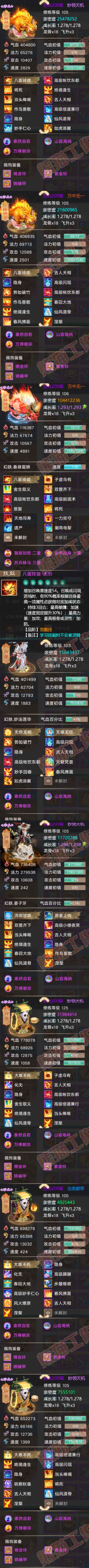 S2054大话西游账号详情图8 S2054大话西游账号详情图8