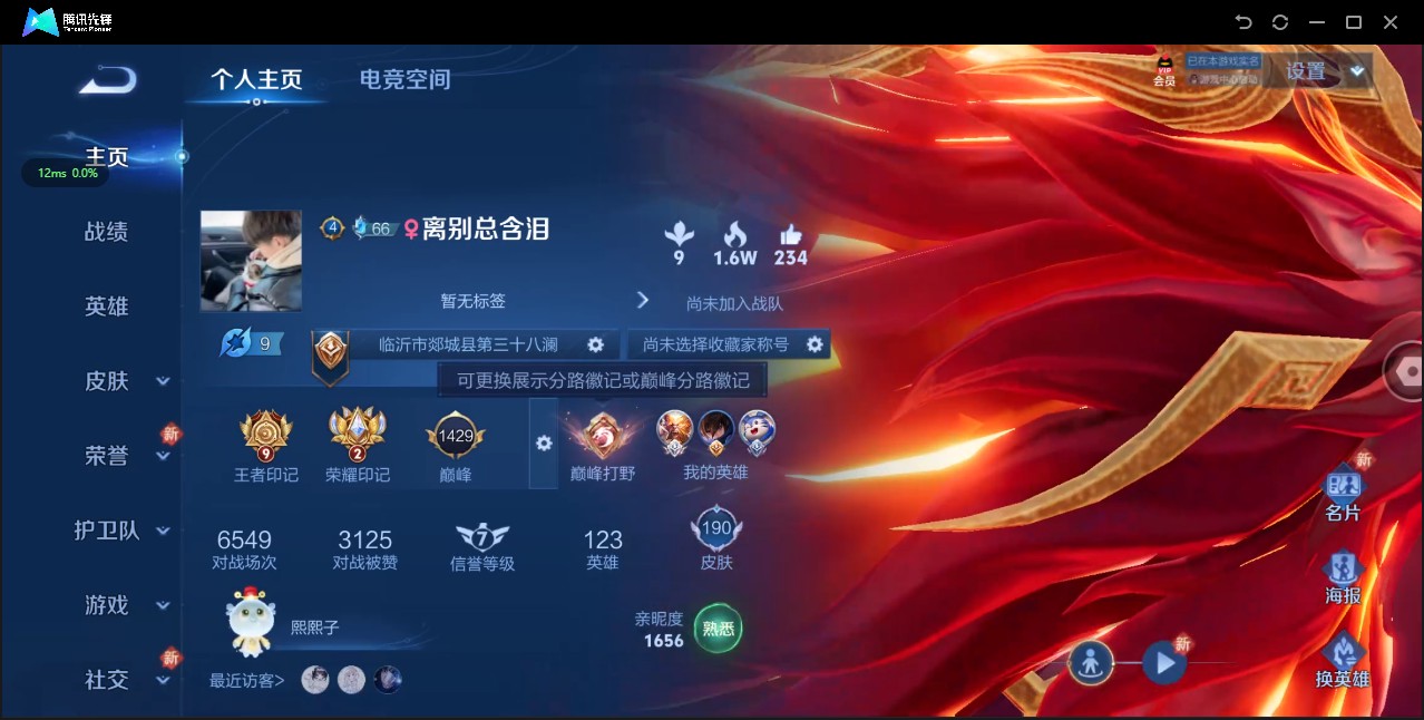 WZ3139778王者荣耀账号详情图7