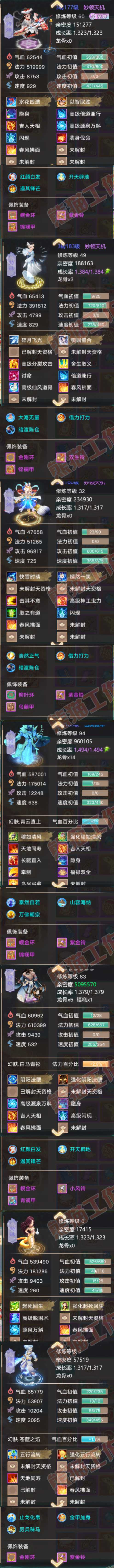 F6727大话西游账号详情图7 F6727大话西游账号详情图7