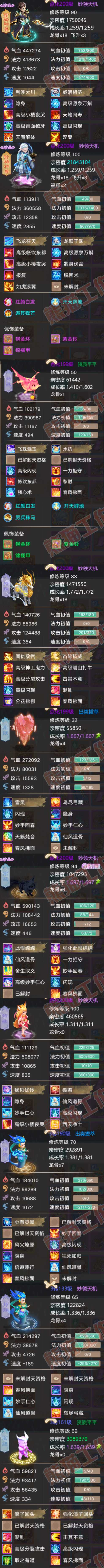 93199大话西游账号详情图6 93199大话西游账号详情图6