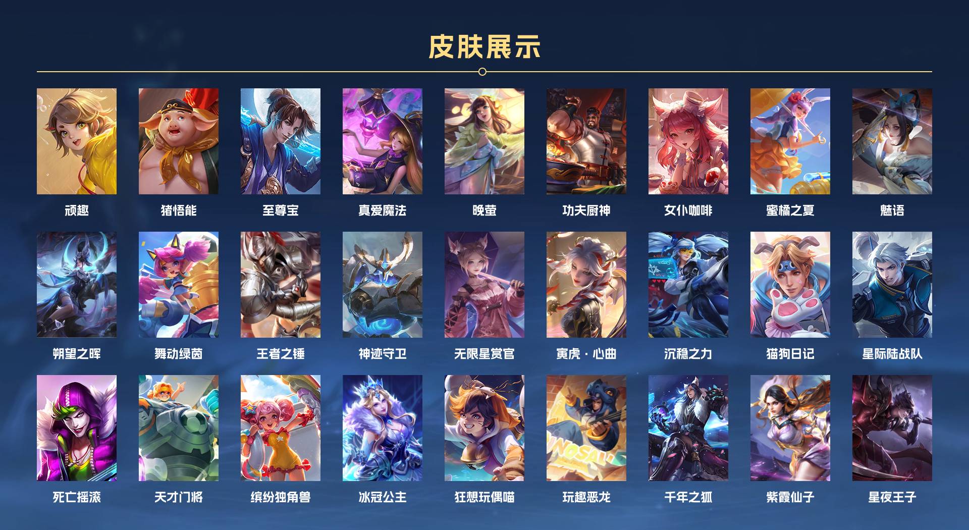 WZ3142300王者荣耀账号详情图4 WZ3142300王者荣耀账号详情图4