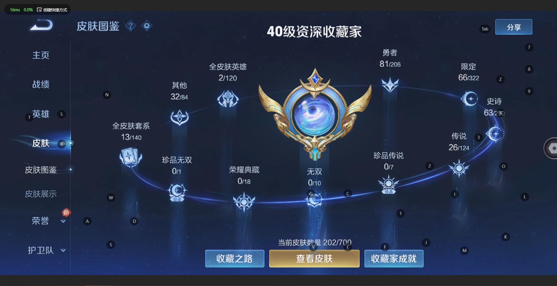 WZ3142320王者荣耀账号详情图9