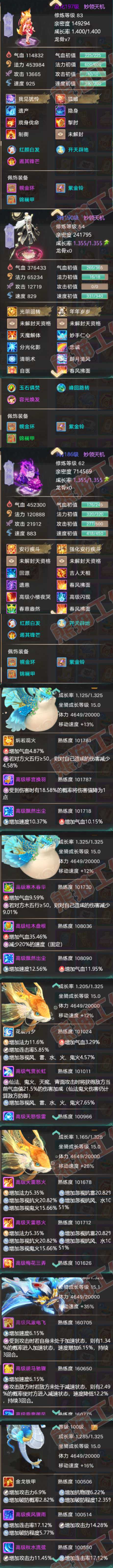 16289大话西游账号详情图9 16289大话西游账号详情图9